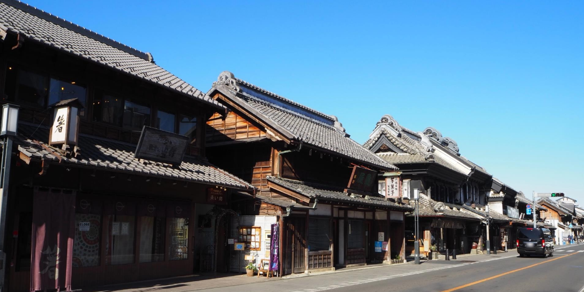 川越の街並み